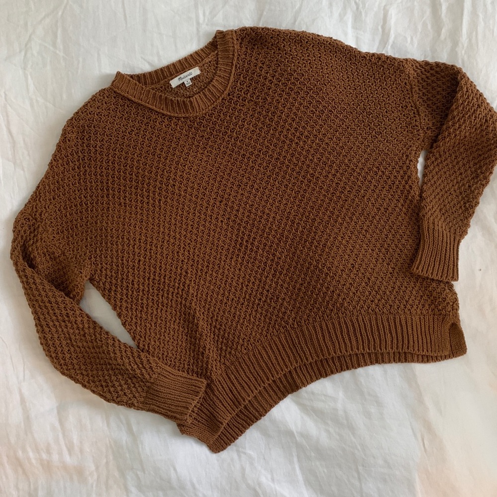 Madewell French Quarter Cotton Pullover Sweater